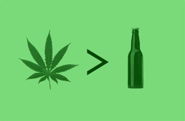 Daily cannabis > Daily alcohol.