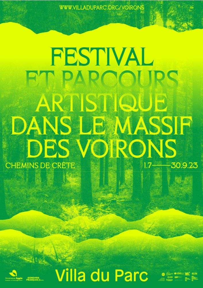 Art contemporain et nature dans le cadre exceptionnel des #Voirons 🌲⛰🎭 C'est la formule de "Chemins de crête", le festival de l'été proposé par La #VilladuParc, centre d'art contemporain.

📌 Week-end de lancement le 1er et 2 juillet villaduparc.org/expositions/ch…
