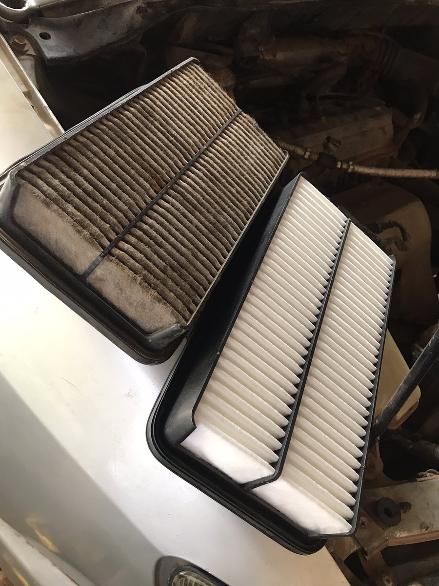 NiyoGarage's tweet photo. THE IMPORTANCE OF AN AIR FILTER:
-It helps stop contaminants from getting into the engine
-It helps to extend the engine's lifespan.
#aircleaner #TipTuesday #tuesdaythoughts #letsfixit #fixitatniyo https://t.co/yK9bLHyADr