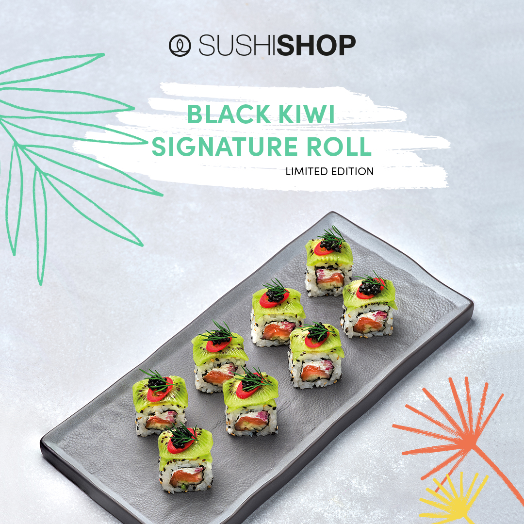À l’occasion d'un concours de cuisine interne, le Black Kiwi Signature Rolls a vu le jour ! 🥝
L’équipe du Sushi Shop Charleroi sont les grands gagnants du concours, ils ont imaginé une création audacieuse et surprenante en associant le kiwi et le saumon fumé ✨ #SushiShop