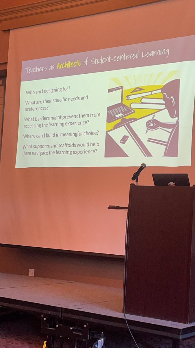 4KristenEnglish's tweet image. Giving Ss meaningful choice (w/appropriate scaffolds) in the learning environment, minimizes barriers and ensures all Ss can access content and be successful.@Catlin_Tucker #BlendingLearning