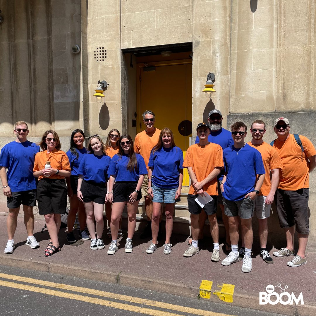 BbdBoom's tweet photo. Last Friday, we closed our laptops and activated our Out of Office to embark on an exciting team-building day. The teams delved into an epic scavenger hunt filled with clues and some friendly competition. We won't tell you who won...it's the taking part that counts, right? https://t.co/CMGMX1SH62