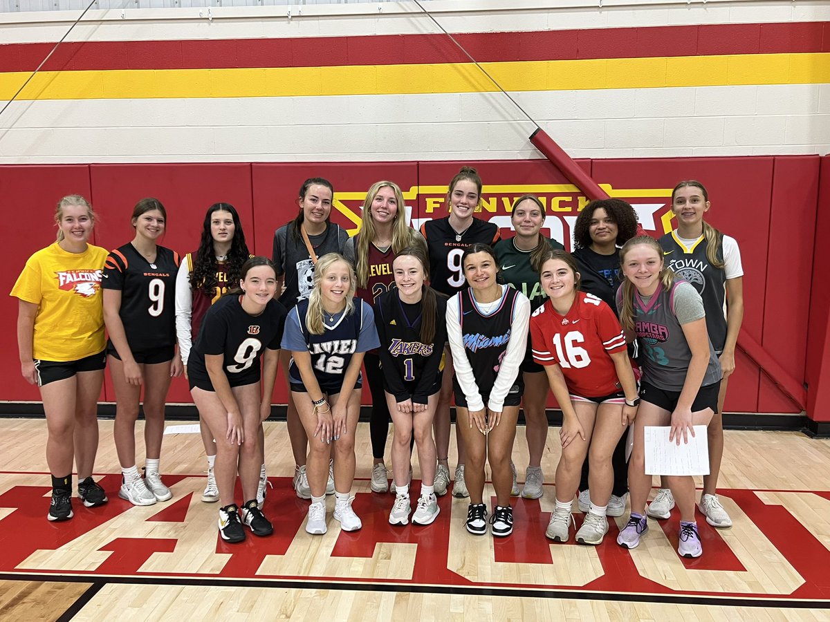 BFHSFalconsGBB's tweet photo. DAY 2: JERSEY DAY

Our camp coaches are ready to go and make a positive impact in these young lady’s lives!🏀🏀🏀 https://t.co/e4TMONKG6O