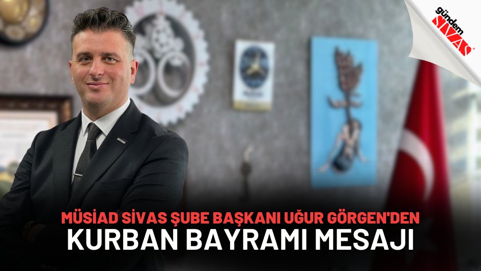 🗣️ MÜSİAD Sivas Şube Başkanı Uğur Görgen'den Kurban Bayramı Mesajı

#gündemsivas #sivashaberleri #sivashaber #gundem #sivas #musiad #musiadsivas #kurbanbayrami #kurban #bayram #mesaj

<a href="/GorgenUgur/">Uğur Görgen</a> <a href="/MUSIAD/">MÜSİAD</a> <a href="/MUSIADSivas/">MÜSİAD Sivas </a> <a href="/gencmusiad58/">GENÇ MÜSİAD SİVAS</a> <a href="/gencmusiad/">Genç MÜSİAD</a> <a href="/MUSIADTV/">MÜSİAD TV</a> <a href="/MahmutAsmali/">Mahmut Asmalı</a>