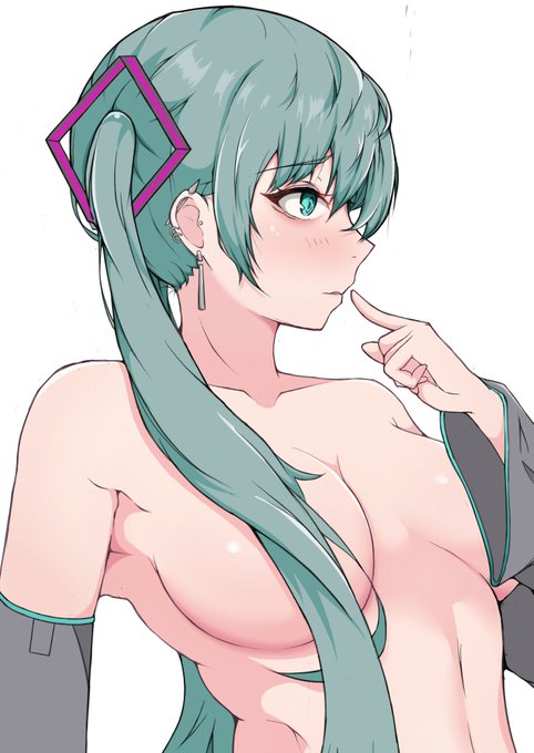 #初音ミク #イラスト練習中 初音ミクしか勝たへんのやボカロPさんマジでジャケット依頼お待ちしております!!!! 