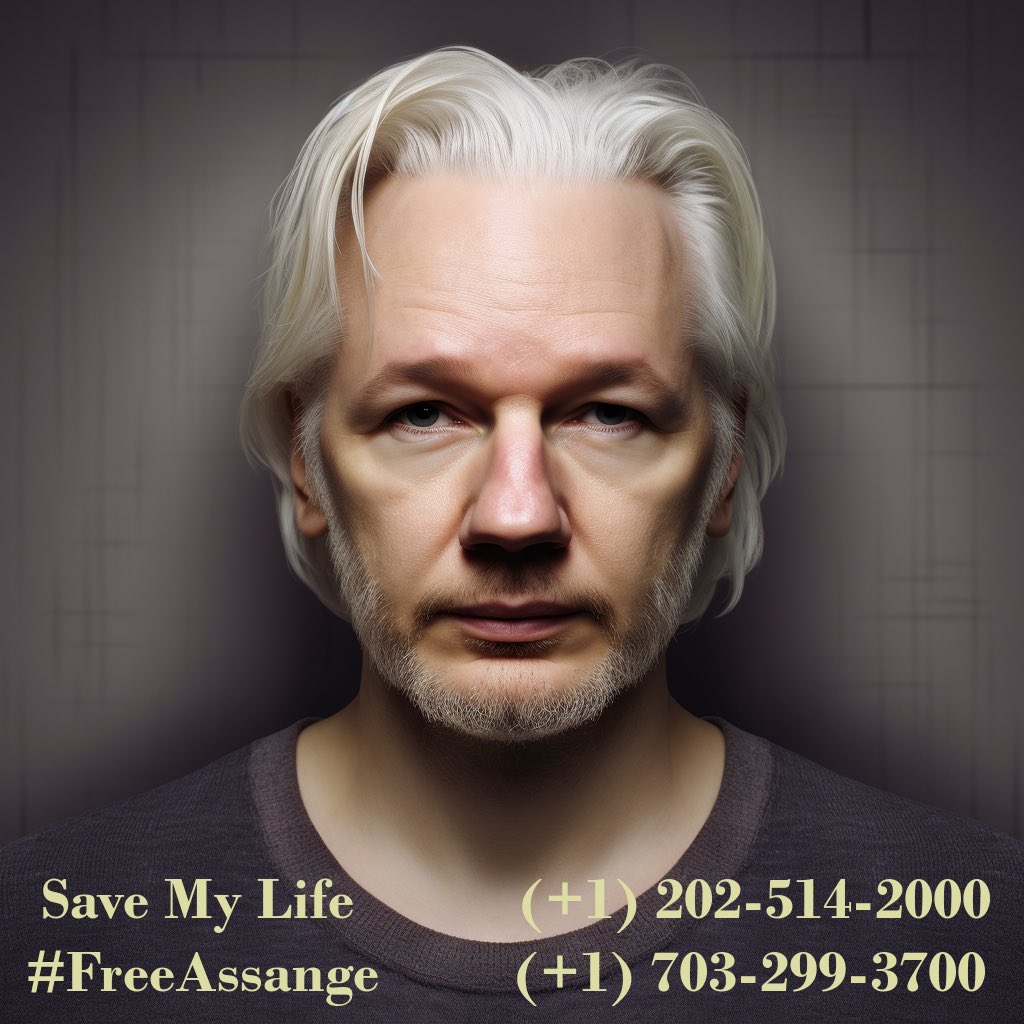 @kennardmatt It’s time to #FreeAssangeNOW 
Use your #FreeSpeech and plead for his case. 
It’s time to free #FreedomOfSpeech once and for all.
#FreeJulian 
Bring him Home!

DOJ Main Switchboard:
(+1) 202-514-2000
Eastern District of Virginia: 
(directly handles Assange case)
(+1) 703-299-3700