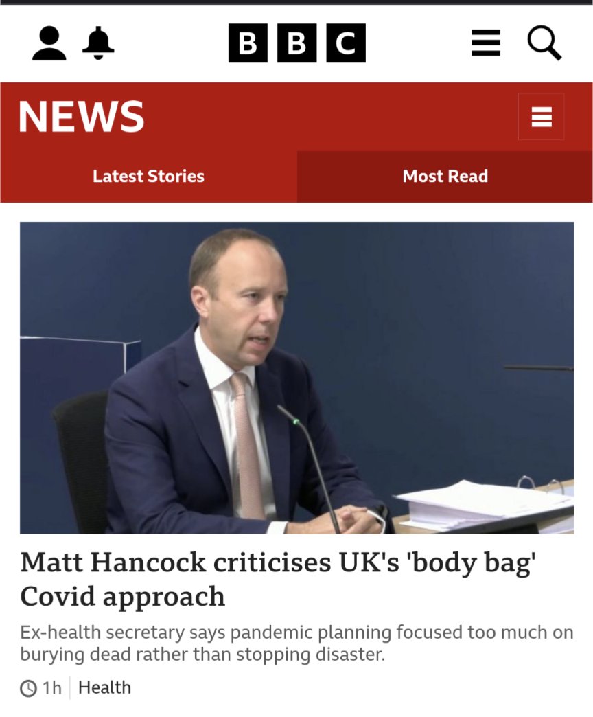 Wait!! Wasn't Hancock the chief health tadger during the pandemic? It's excruciating how low the bar is for leadership in this country.