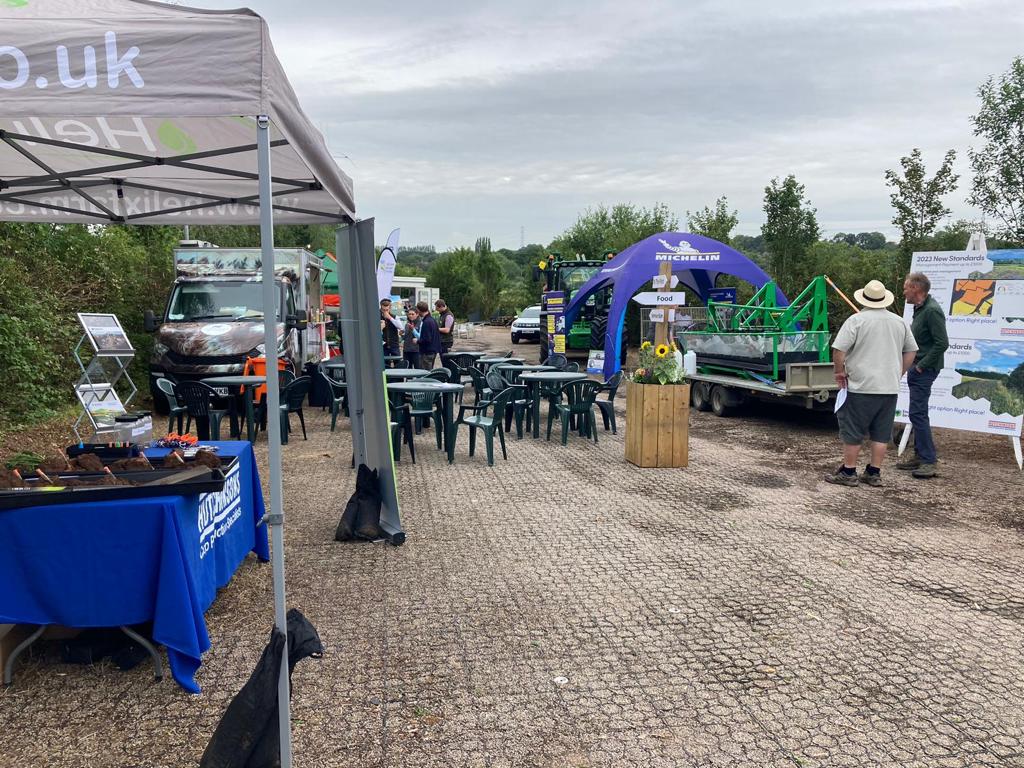 HutchinsonsAgUK's tweet photo. A great day exploring the building blocks of yield with insights from expert speakers, supported by wide range of stands and exhibitors at today's Castle Donington Crop Demonstration Day! https://t.co/m38uVRR55W