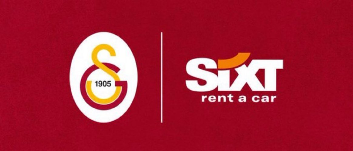 Galatasaray, SIXT ile anlaştığını açıkladı. 5 yıl için 100M€ kazanılacak. 👏👏