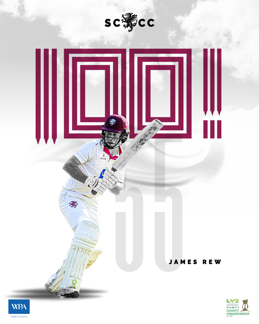 REWWWWWWW!!!!!! 🔥🔥🔥🔥🔥

What a player!! His 4th @CountyChamp century of the summer!!! 

#SOMvNOTTS
#WeAreSomerset