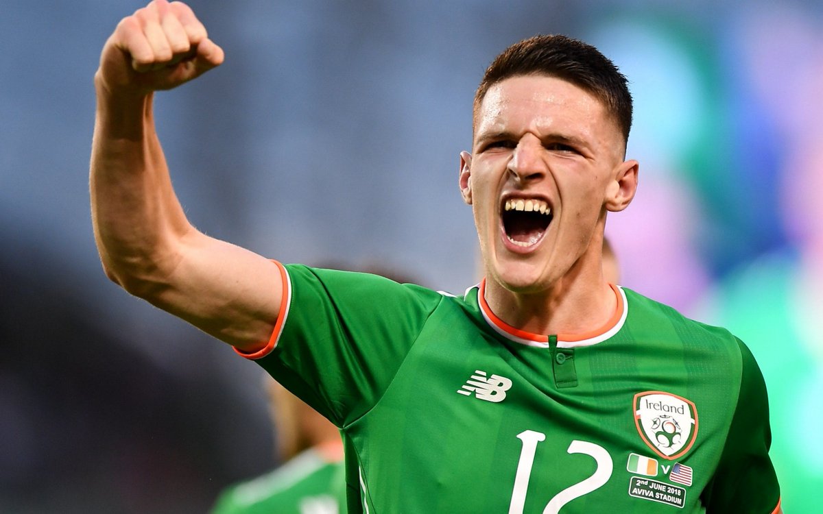 Copa90's tweet photo. If Declan Rice is sold for more than £80 million, the three most expensive English players in history could have all played for Ireland https://t.co/hcCaFaprTG