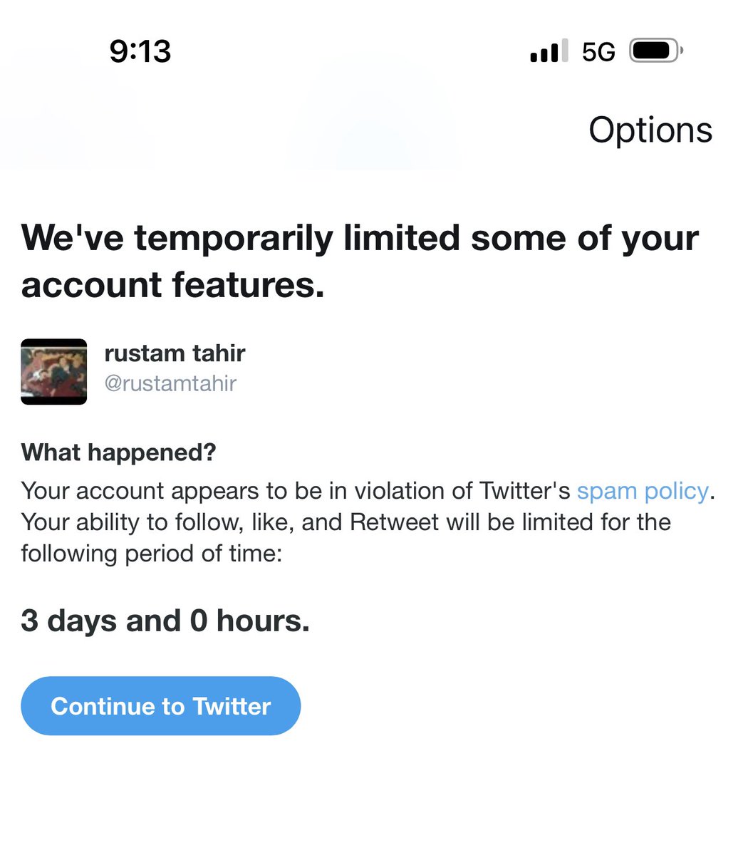 Look what I got. Is it because I block too many people ?