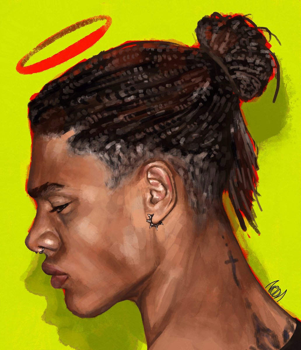 <a href="/drcc_art/">Tuco</a> <a href="/pixsasour1/">pixsasour</a> <a href="/0xNatron/">0xNatron</a> 
Hi🖤
- Portraits collection
(Digital painting)✨

- 7/10

- 3 xtz

🔻Link🔻