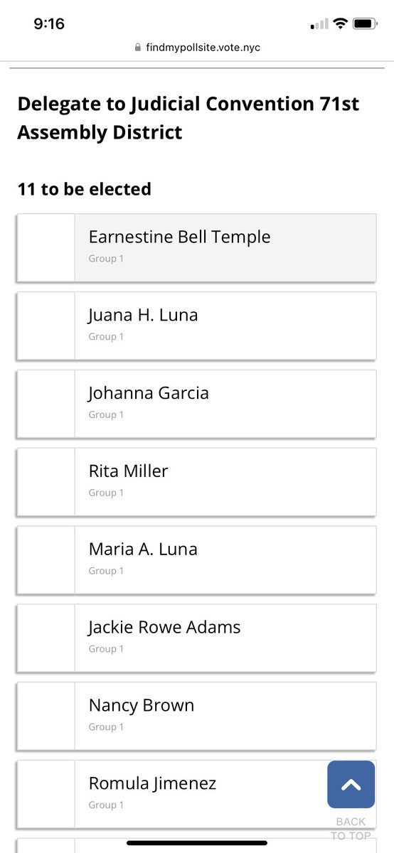 Preparing to go vote- does anyone know what the group # means under candidates and what role it plays? Tried to research but couldnt find it.