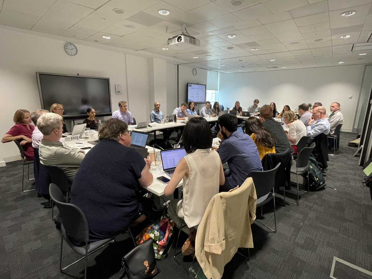 Max Parmar (@maxparmarmrcucl) on Twitter photo Pleased to host surgeons for #ROSSINI-platform trial proposal at <a href="/MRCCTU/">MRC Clinical Trials Unit at UCL</a> with <a href="/pinkney_t/">Tom Pinkney</a> , <a href="/BabakOskooei/">Babak Oskooei</a> and others
#ClinicalTrials Pleased to host surgeons for #ROSSINI-platform trial proposal at <a href="/MRCCTU/">MRC Clinical Trials Unit at UCL</a> with <a href="/pinkney_t/">Tom Pinkney</a> , <a href="/BabakOskooei/">Babak Oskooei</a> and others
#ClinicalTrials