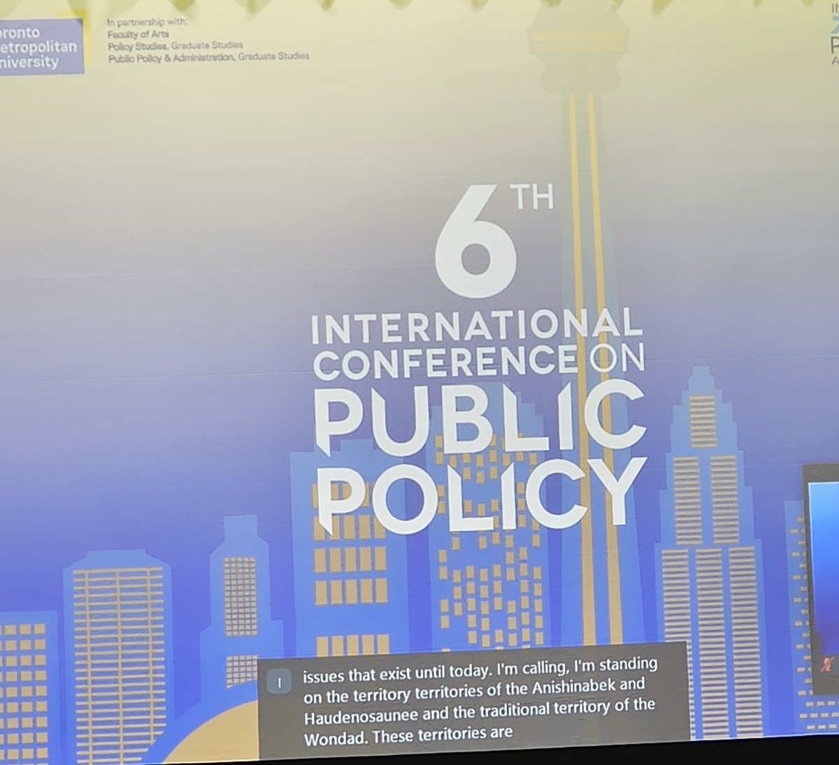 Excited to be part of 6th ICPP  at the Toronto Metropolitan University!
#innovation #collaboration #solution
