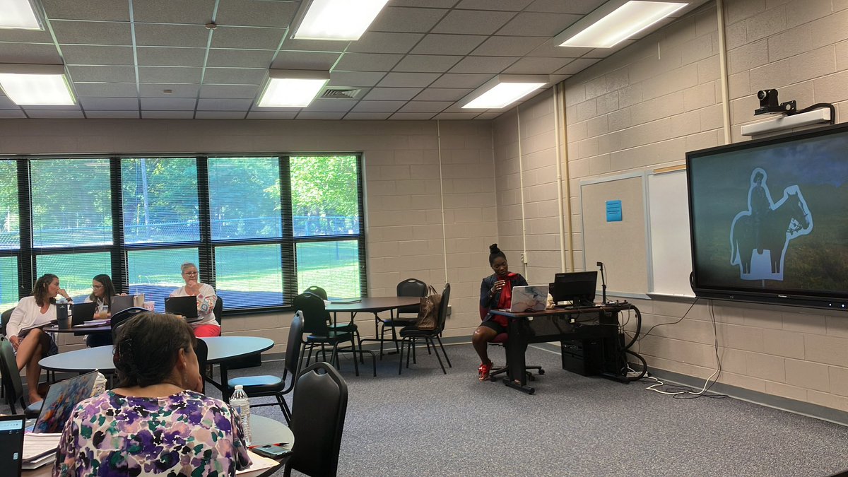 Coaches and administrators collaborating with trainers to begin mapping and preparing for 2023-24! So grateful to all these contributors as we work to foster a strong literacy curriculum implementation in the fall!