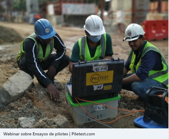 Piletest4U's tweet image. Webinar sobre Ensayos de pilotes
Próximo webinar gratuito en español sobre ensayos de integridad de pilotes. Presentación de los principios básicos
mié, 28 jun | seminario web
17:00 (CET) Madrid
9:00 Ciudad de México
piletest.com/event-details/…
#Piletest #CrossHole #PileIntegrityTest