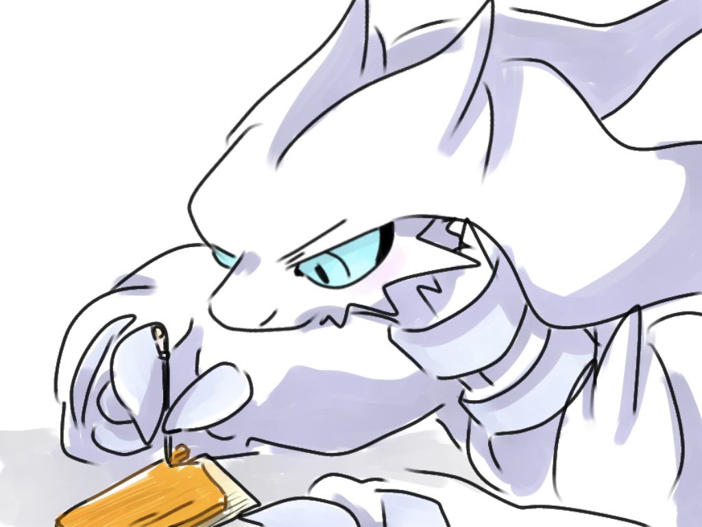 pokemon (creature) blue eyes no humans white background solo simple background holding  illustration images