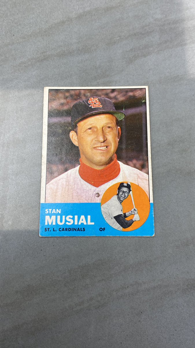 You think Musial bit his lip a lot and caused him to smile like this in almost every photo? @CardPurchaser #StLouisCardinals