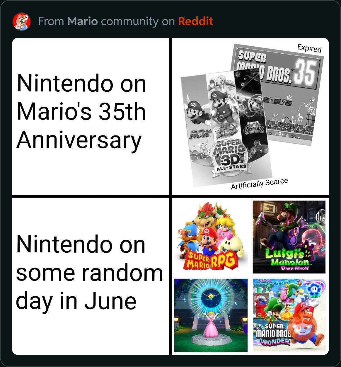 All] Now that Super Mario's 35th Anniversary Celebration is over