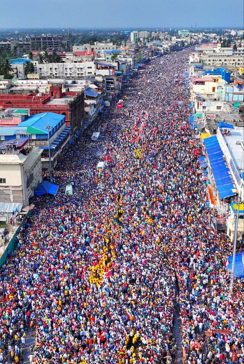 An ocean of faith..🥹❤️

            ⭕❕⭕
                              Jay Jagannath 🙌🏻
#jagannathpremi 
#rathyatra2023 
#mbavlogger