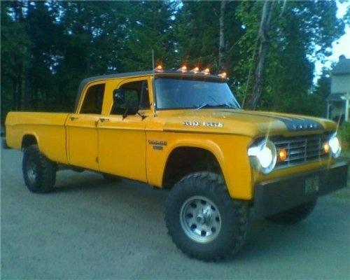 1966 Dodge Camper special! Cummins #TruckTuesday! 🖤 🔥