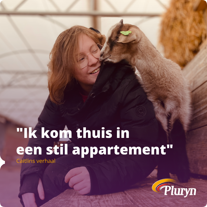 Pluryn's tweet photo. Caitlin werkt met haar begeleiding aan een lastig, vaker voorkomend probleem: “Als ik thuiskom na een dag werken, voel ik me hier toch een beetje eenzaam. Waar er op de groep altijd wel mensen waren, kom ik hier thuis in een stil appartement." 

Lees verder ⤵︎