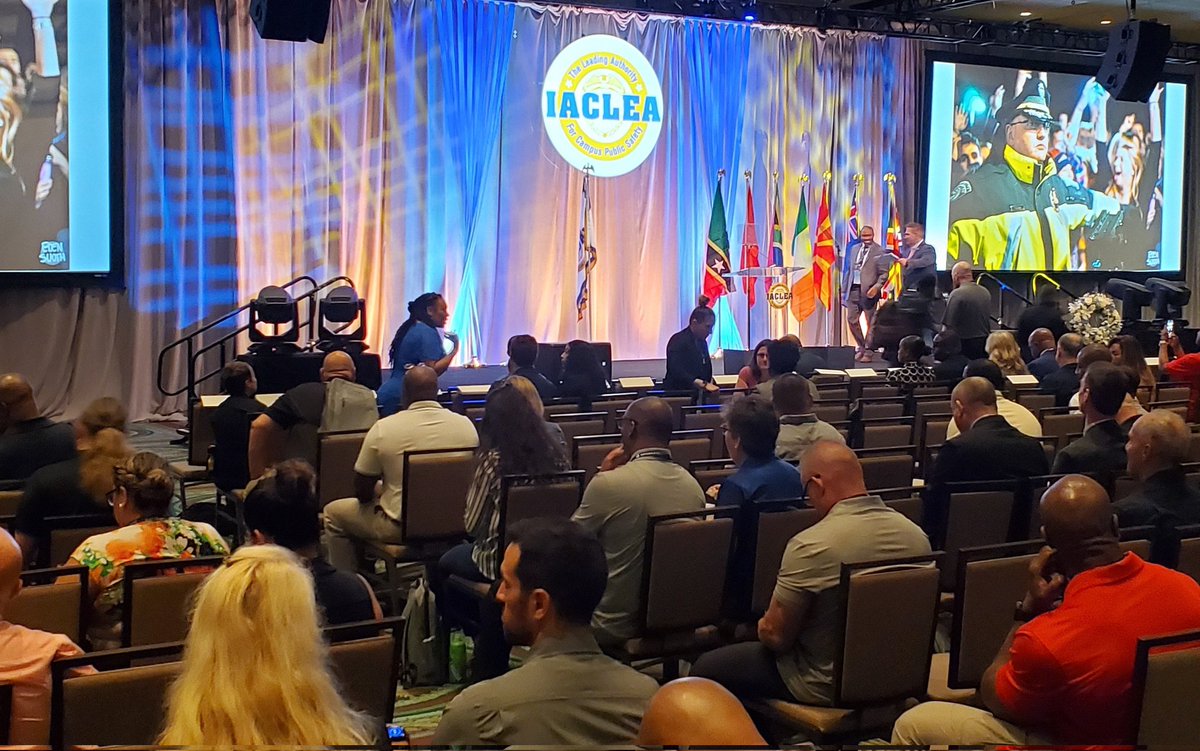 Excited to be back at an <a href="/IACLEA_Members/">IACLEA_Members</a> Conference!  I am looking forward to 4 days of learning from and with International experts in campus law enforcement.  Great to see over 21  <a href="/OACUSAOfficial/">OACUSA</a> members in attendance! #iaclea2023