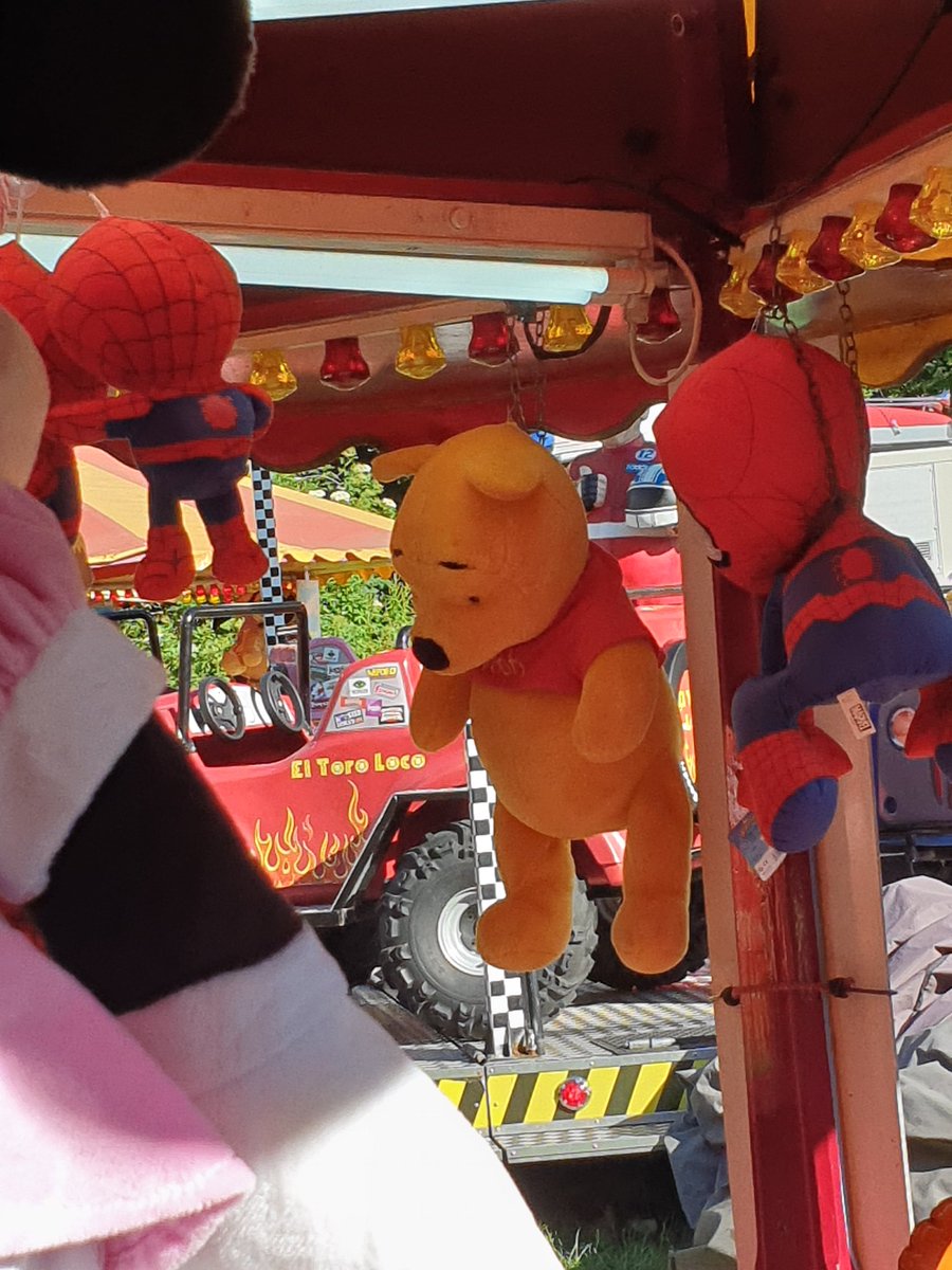 Went to a fair on the weekend and Winnie the Pooh fucking killed himself