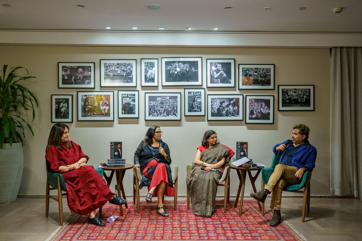 The Quorum (@thequorumclub) on Twitter photo Actor <a href="/DanHusain/">Danish Husain । دانش حُسین । दानिश हुसैन</a> talks to Irrfan Khan's lifelong partner Sutapa Sikdar, author and film critic <a href="/shubhragupta/">shubhra gupta</a>, and writer-producer <a href="/shailjaofficial/">shailja kejriwal</a> on Irrfan Khan's life in the movies.
Full conversation is available on YouTube & The Q App. Actor <a href="/DanHusain/">Danish Husain । دانش حُسین । दानिश हुसैन</a> talks to Irrfan Khan's lifelong partner Sutapa Sikdar, author and film critic <a href="/shubhragupta/">shubhra gupta</a>, and writer-producer <a href="/shailjaofficial/">shailja kejriwal</a> on Irrfan Khan's life in the movies.
Full conversation is available on YouTube & The Q App.