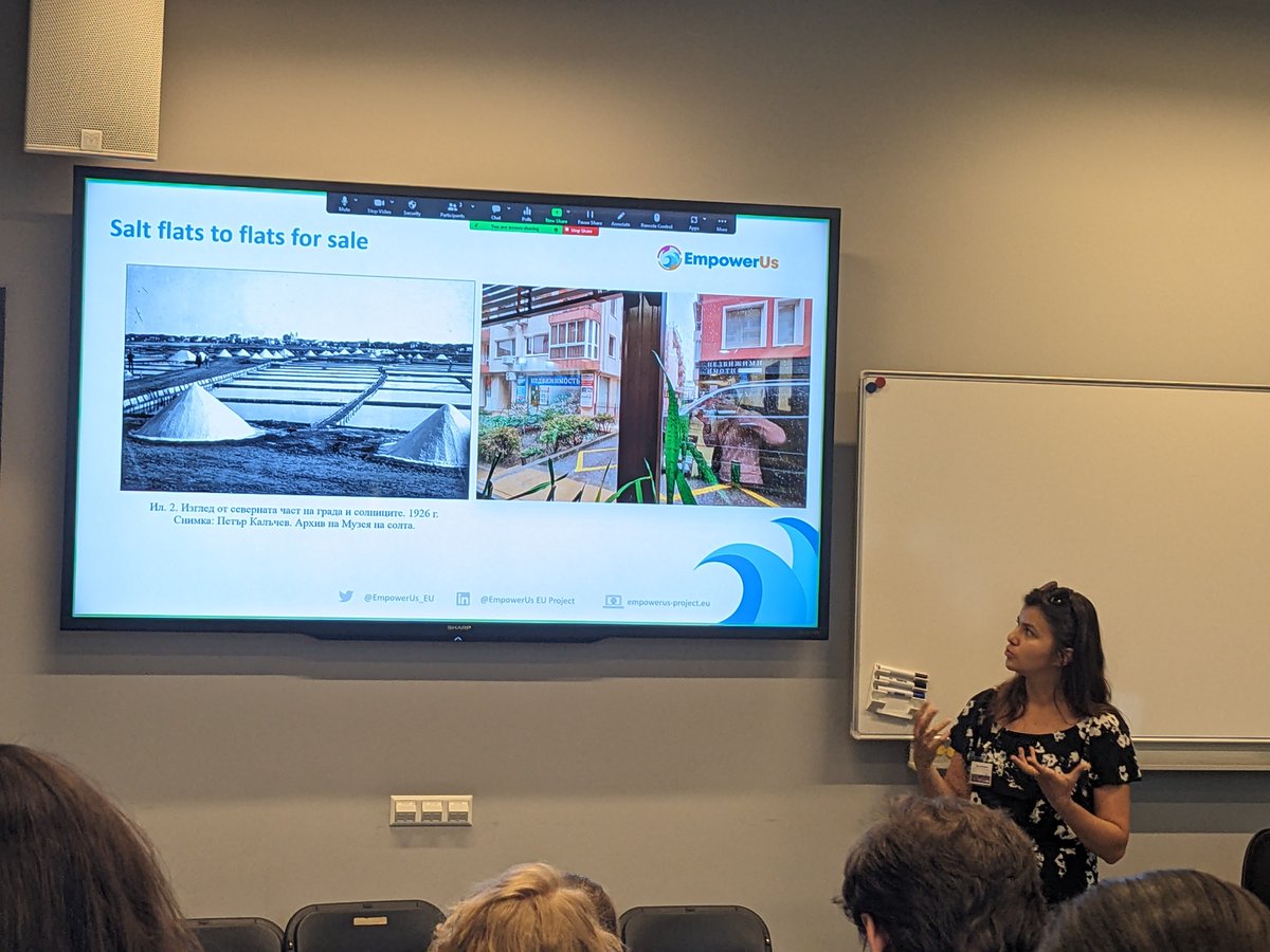 SophiaKochalski's tweet photo. @a_s_antonova bringing poignantly coastal tourism to @MAREcentre
Great opportunity to learn about the @EmpowerUs_EU project #MARE2023 #MareConference https://t.co/r5YbpiS2ba