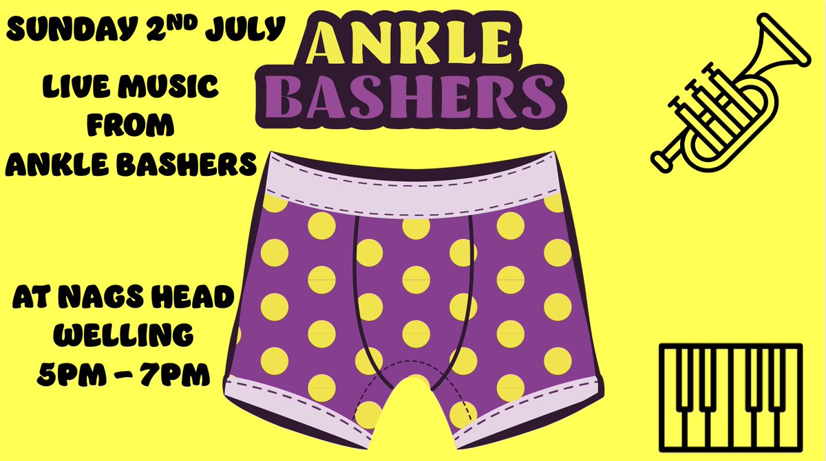 MattJCuff's tweet image. If anybody’s around Bexley this Sunday, come down to the Nags Head for some live music from us, Ankle Bashers! 

A good laugh, some music and drinking games! What more could you want? 

#bexley #welling @NagsHeadWelling #music #laugh #rock #pop #swing