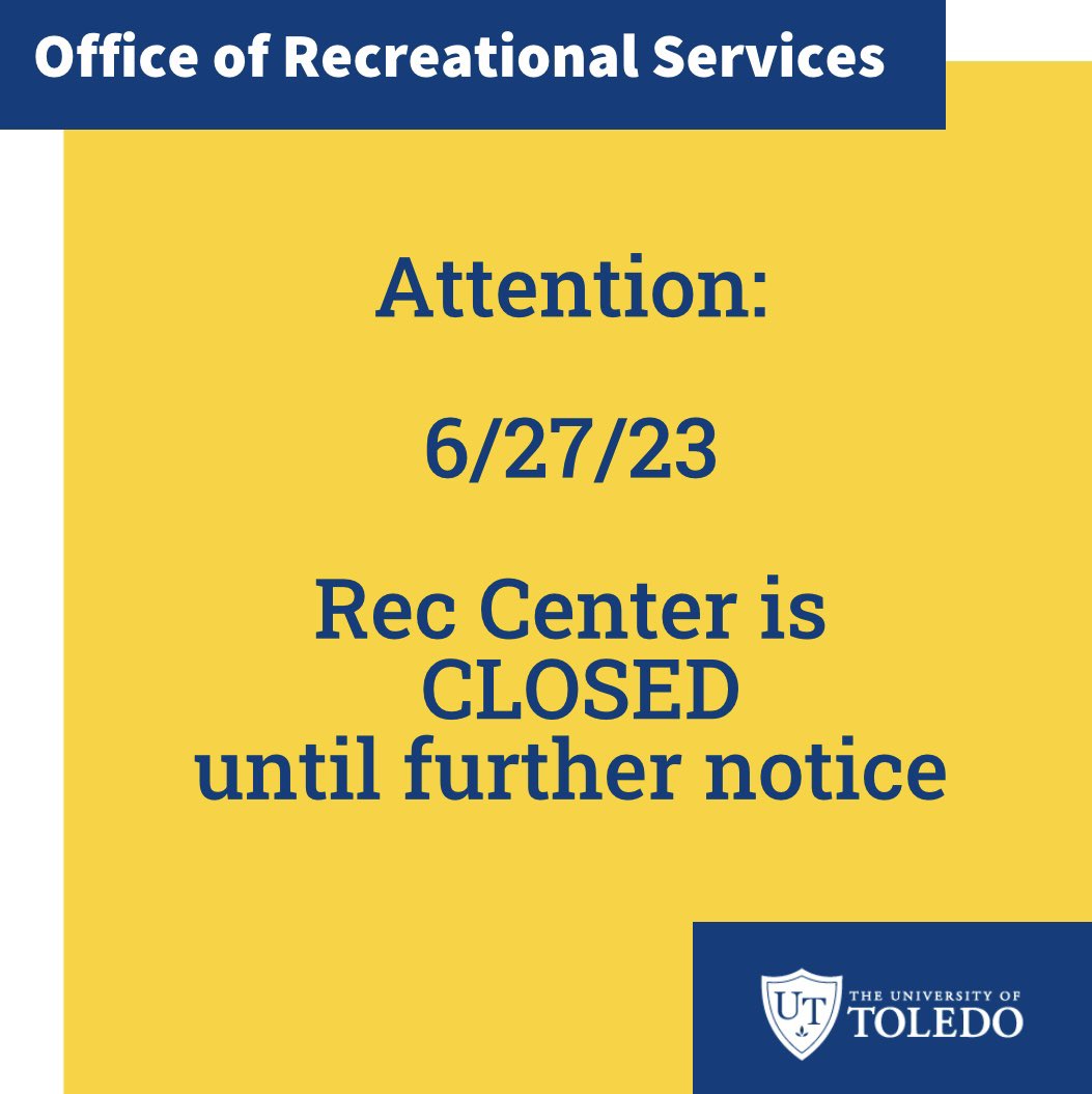 Recreational Services-University of Toledo tweet media