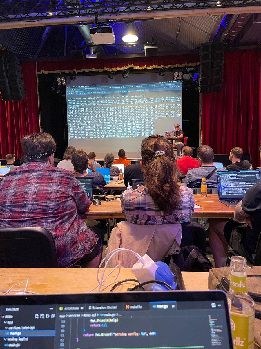 Ayesha546's tweet image. It is very interesting to learn how to build production-level services in Go with a focus on macro-level engineering decisions at the GopherconEurope23 #ardanlabs #gopherconEu #go