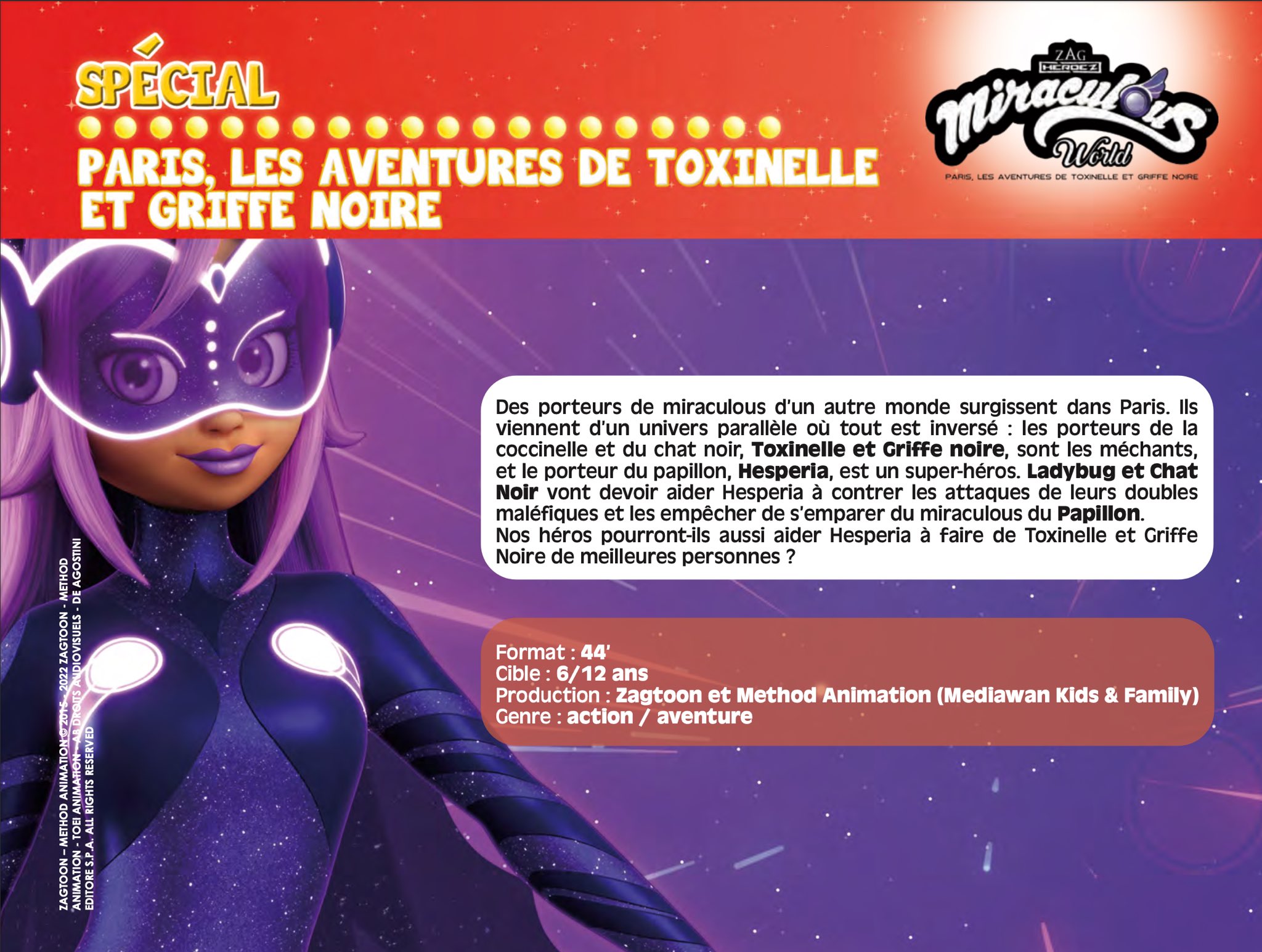 ssʍǝuƃoןqʎpɐן on X: 🚨🚨 BREAKING: The official synopsis of 'MIRACULOUS  WORLD: PARIS TALES OF SHADYBUG AND CLAW NOIR' has been revealed. (1/?) ' Miraculous holders from another world appear in Paris. They from