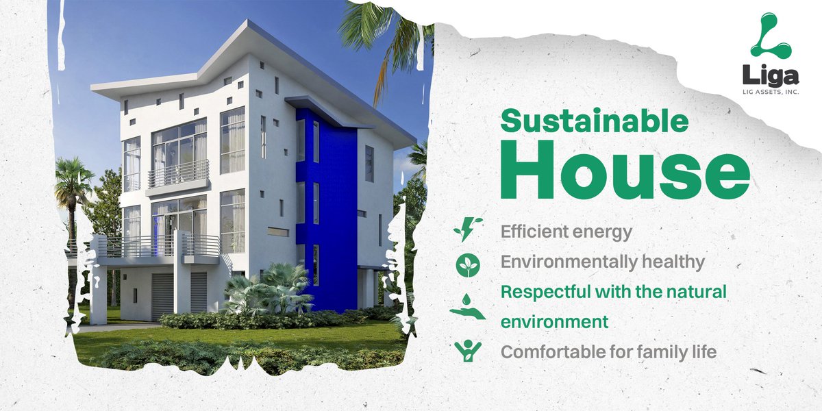 Know some benefits of a sustainable house 💚♻️

For a better future! ✅

$LIGA #LIGAHomes #environnement #environmental #sustainable #SustainableLiving #SustainableFuture #Housing #Housingfinance #housingmarket #GREENPROJECT #healthy #health #healthplanet #healthylifestyle