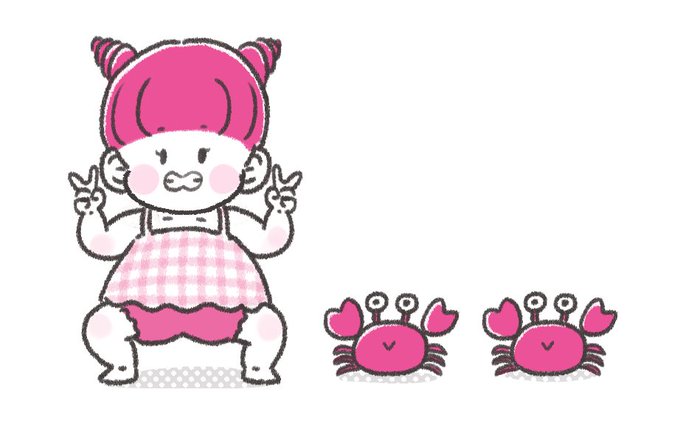 「crab standing」 illustration images(Latest)
