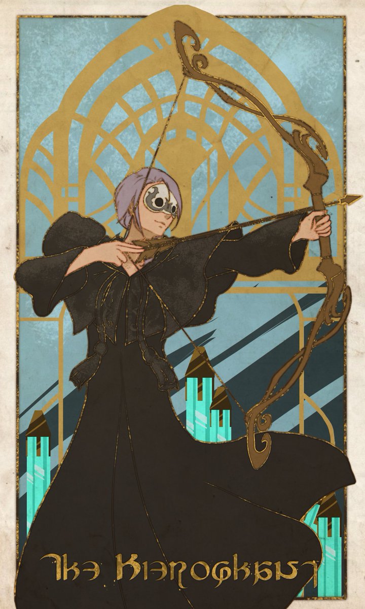 Let it be a series of artworks with a tarot theme. #FFXIV | #FF14 | #FFXIVART | #Hythlodaeus