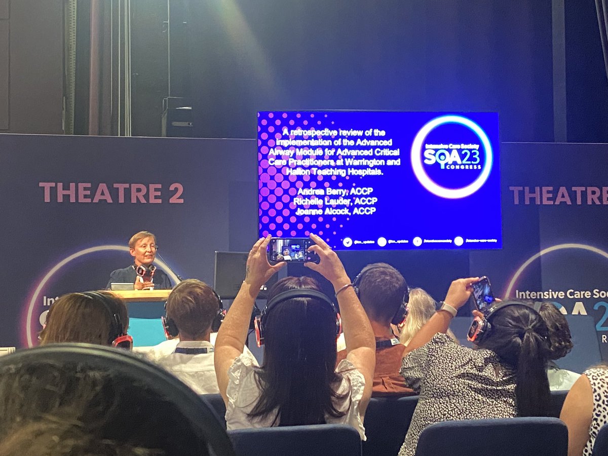 Andrea one of our ACCPs presenting at #ICSSOA23. <a href="/WHHNHS/">WHH 🏥</a> <a href="/WHHCriticalCare/">WHH Critical Care</a> <a href="/TimboFurniss/">Tim Furniss</a> @jo_str75 <a href="/Obidoc/">Mark Forrest</a>