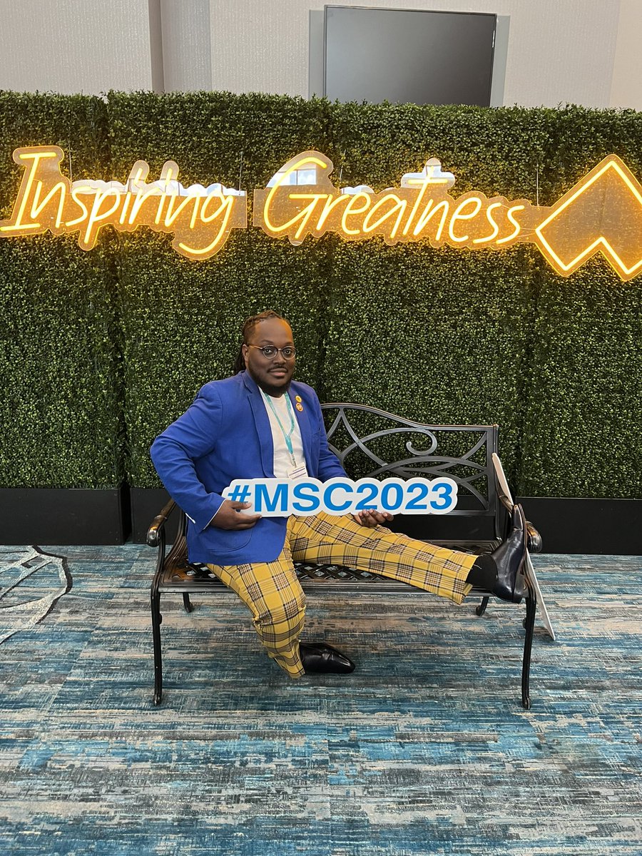 Here at Model School Conference  2023 and I am rocking out with all the knowledge I am gaining. My goal for FY24 is to increase my circle of impact  and then tell my story.