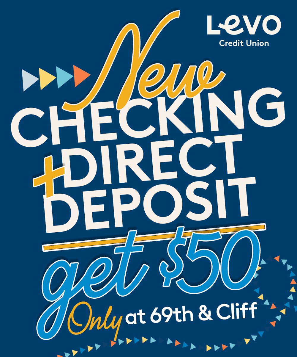 Members who sign up for a new checking account with qualifying direct deposit** get the perks treatment. For making the switch, we want to show you our thanks. You’ll receive a DEPOSIT GIFT from us just for being you! levo.org/theperks #ForwardTogether
