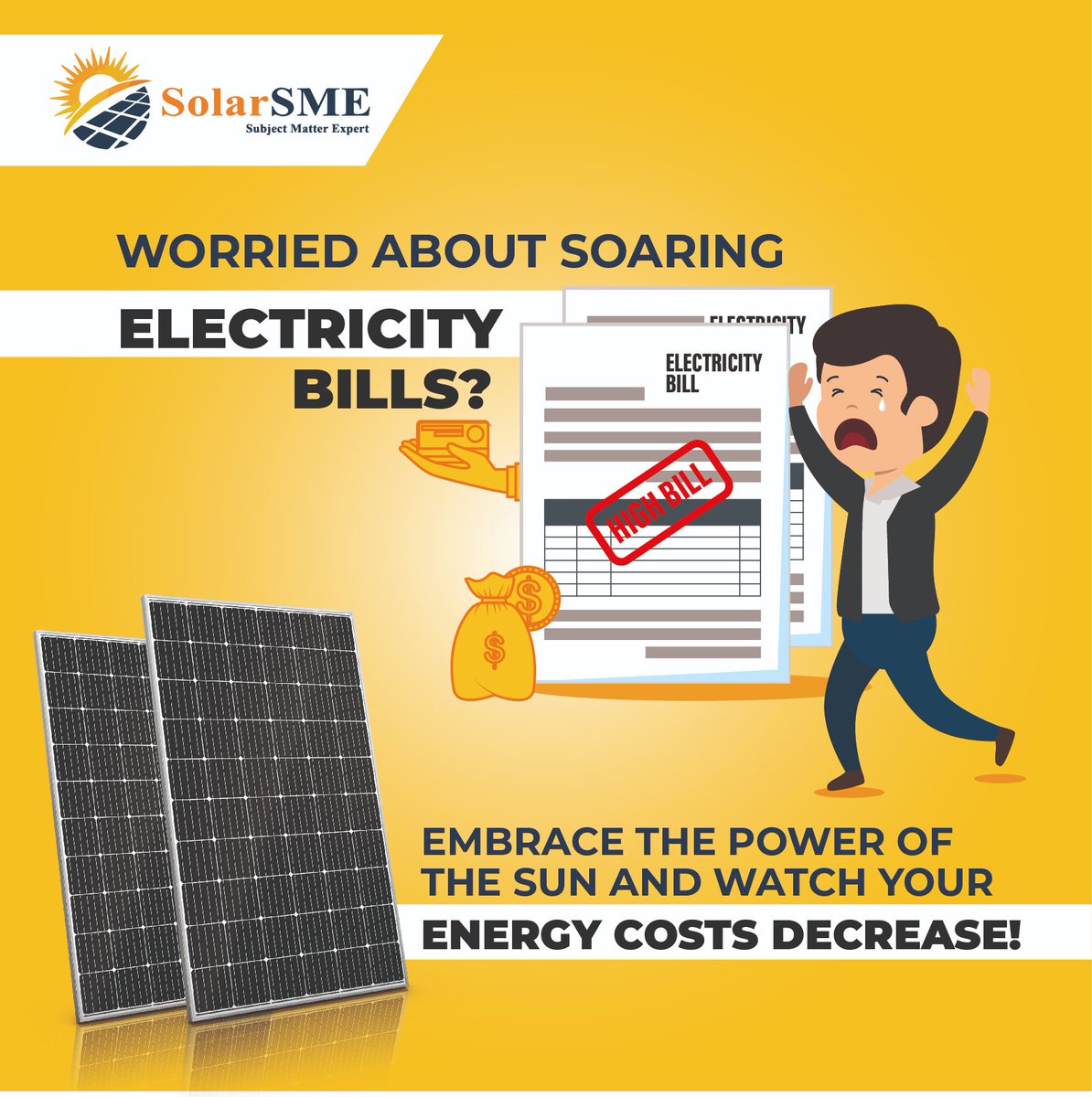 Worried About Soaring #ElectricityBills? Embrace The Power Of The #Sun & Watch Your #EnergyCosts decrease!
Read the article for more info!
solarsme.com/news/rising-el…

#solar #solarenergy #solarpanels #solarinstallation