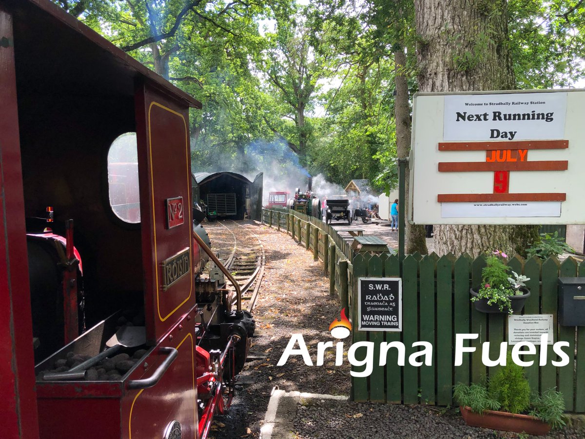 Stradbally Woodland Railway (@stradballyrail) on Twitter photo Next open Sun, July 9th, 11am-4pm🚂
A great value family day out, powered by <a href="/ArignaFuels/">Arigna Fuels</a>
Tickets: €4 kids, €8 adults, €20 family of four - sold on the day, valid for unlimited journeys🎟️
#stradbally #steam #laois #heritage #volunteering Next open Sun, July 9th, 11am-4pm🚂
A great value family day out, powered by <a href="/ArignaFuels/">Arigna Fuels</a>
Tickets: €4 kids, €8 adults, €20 family of four - sold on the day, valid for unlimited journeys🎟️
#stradbally #steam #laois #heritage #volunteering