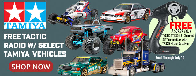 towerhobbies's tweet photo. It's Tamiya Time! Get a Free Tactic Radio with select Tamiya vehicles! https://t.co/4cZV5Calxu #TOWERHOBBIES #tamiya #tacticrc #TAMIYARC #rc #rccars #rctruck #rc4x4 #radiocontrol #rchobby #rclife https://t.co/pgskqtB4VB