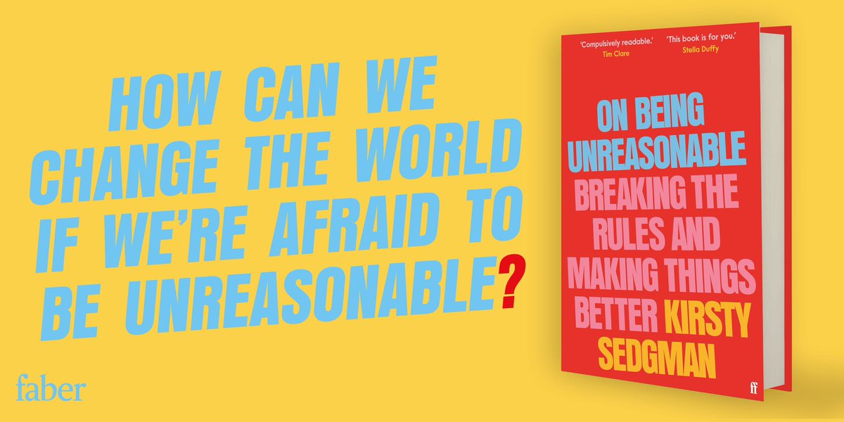 Does anyone want me to come & give a talk about #OnBeingUnreasonable? 

Do you run a podcast & need guests? 

It’s been the hardest semester ever, but #MPConf23 yday was SUCH a joy – it reminded me why I do this. So it would be lovely to get to chat to more people about the book!