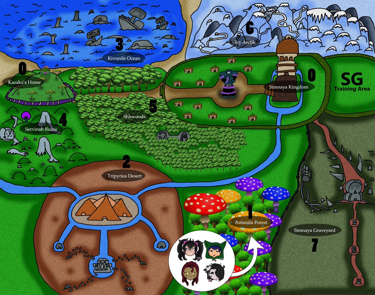 Kasaka_3DGame's tweet photo. Team #Kasaka is currently at the Amanita Forest! As see in the Simnaya World Map!
#kasakamanga #kasakagamingproject #anime #manga #webtoon #webtooncanvas #naruto #narutoshippuden #simnaya #simnayaland #worldmap #indiecomic #indiemanga #shonen #shonenjump #indiedev #indie_anime https://t.co/m6yPleBLuV