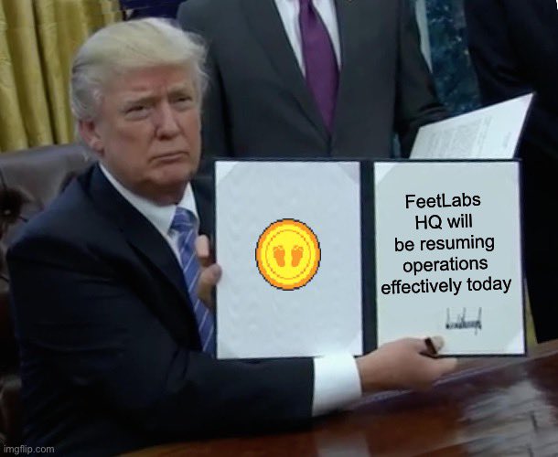 FeetLabsHQ's tweet photo. 1/2
Feety Friday is back and it is powered by FeetLabs DAO! 🪙

Using DAO funds from the Creator Earnings on OpenSea, we have swept and burned 21 FeetPix NFTs. 🔥🦶🔥

The current supply of the https://t.co/B83TeDZk4U collection is now at 8,327📉

🔥📎👇
https://t.co/1cZnKFOgaJ https://t.co/D8iBfNTFQw