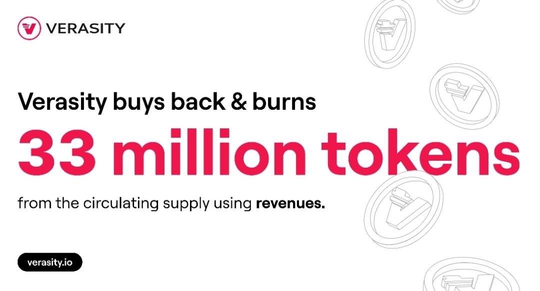 #Verasity continues to burn, 83 million $VRA tokens so far in Q2. Around $500,000