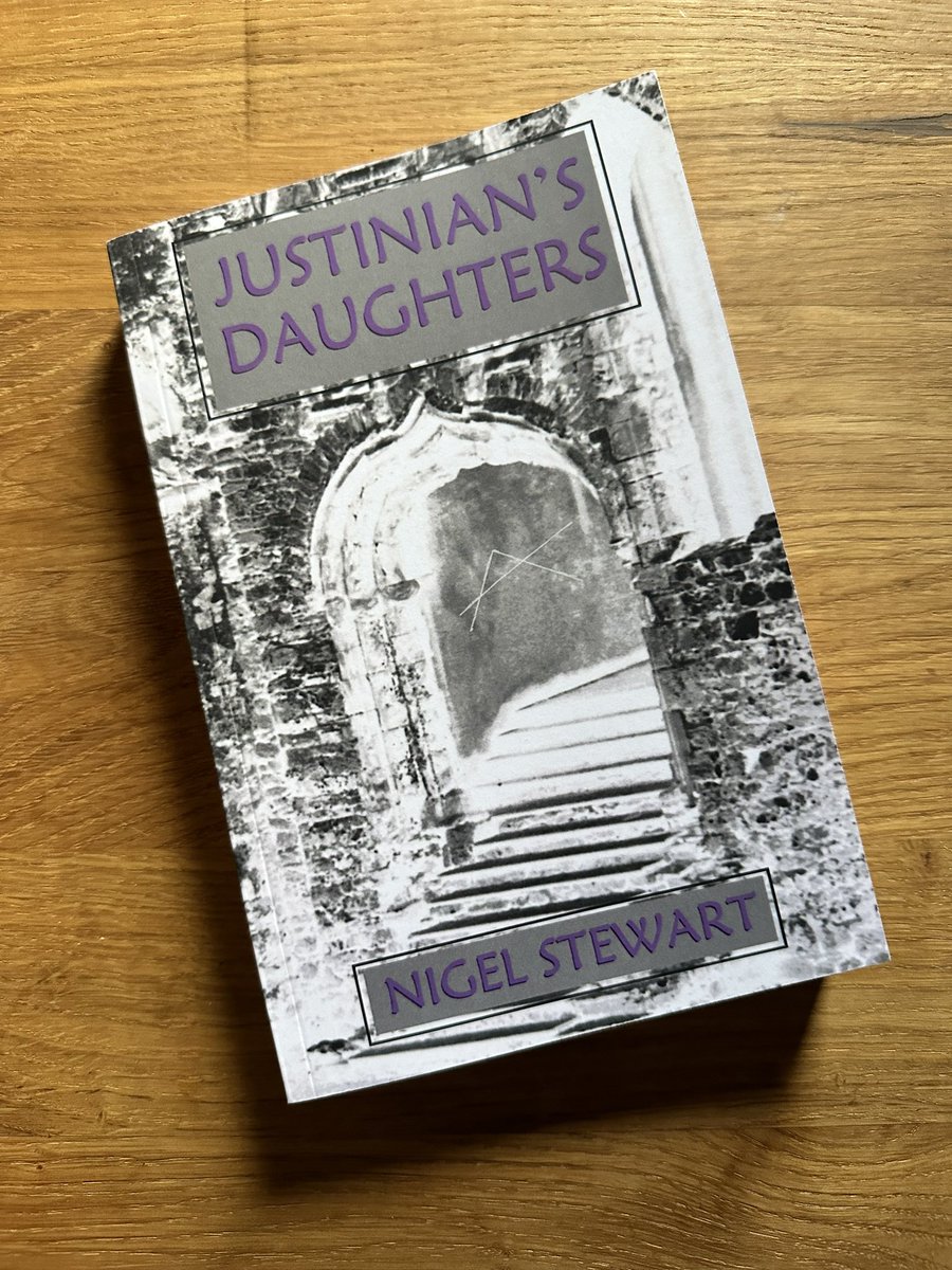 Thank you @MeNigeStew for sending me a copy of his new book #JustiniansDaughters. I think I’ve read all of Nigel’s books now & they’ve all been great. They also went down a storm at #TheJASClub!